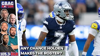 Cowboys 53-Man Roster Projections: Will Traeshon Holden Make The Team? | GBAG Nation