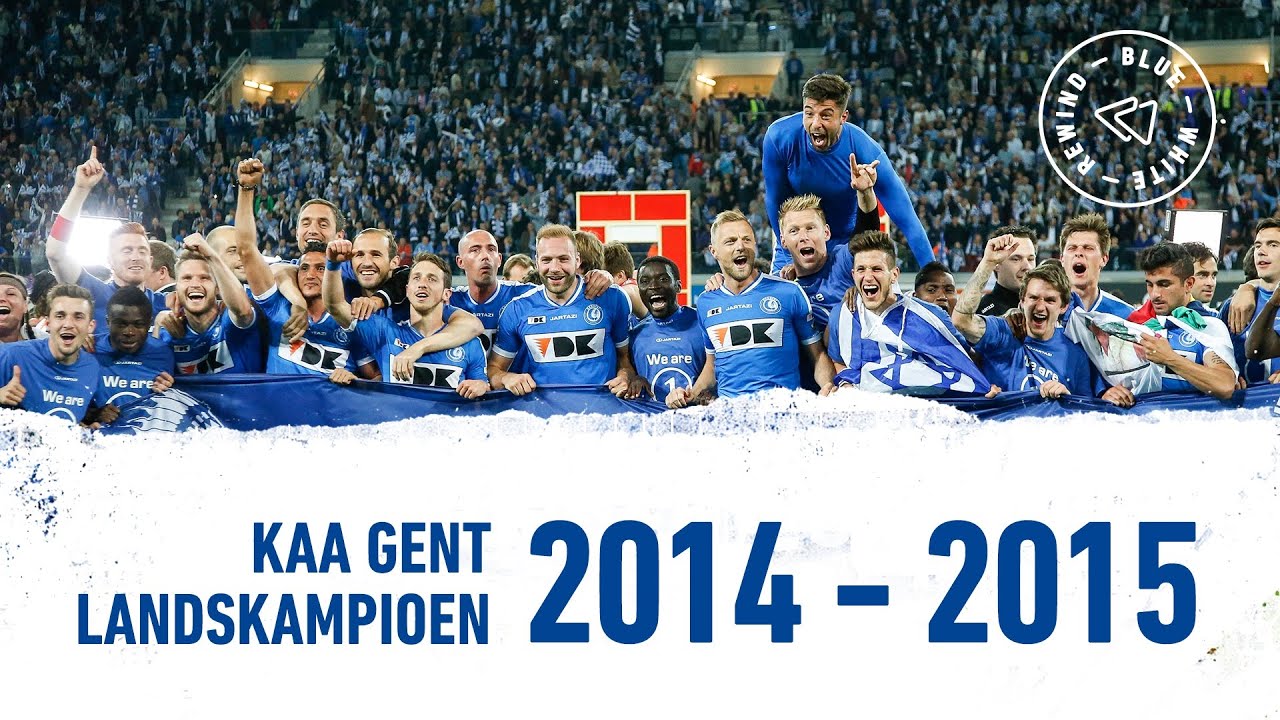 KAA Gent Kampioen 2014-2015