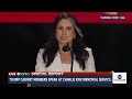 Director of National Intelligence Tulsi Gabbard says free speech must be protected at all costs