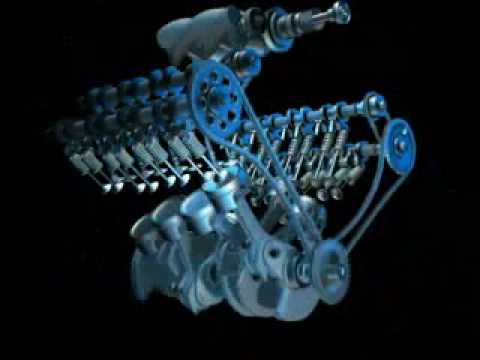 Ford gt engine animation #7