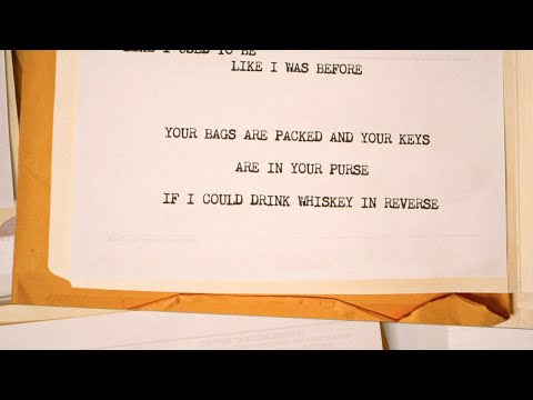 Morgan Wallen - Whiskey In Reverse (Lyric Video)