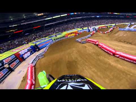 GoPro HD: Ryan Villopoto Heat 2013 Monster Energy Supercross from St. Louis 