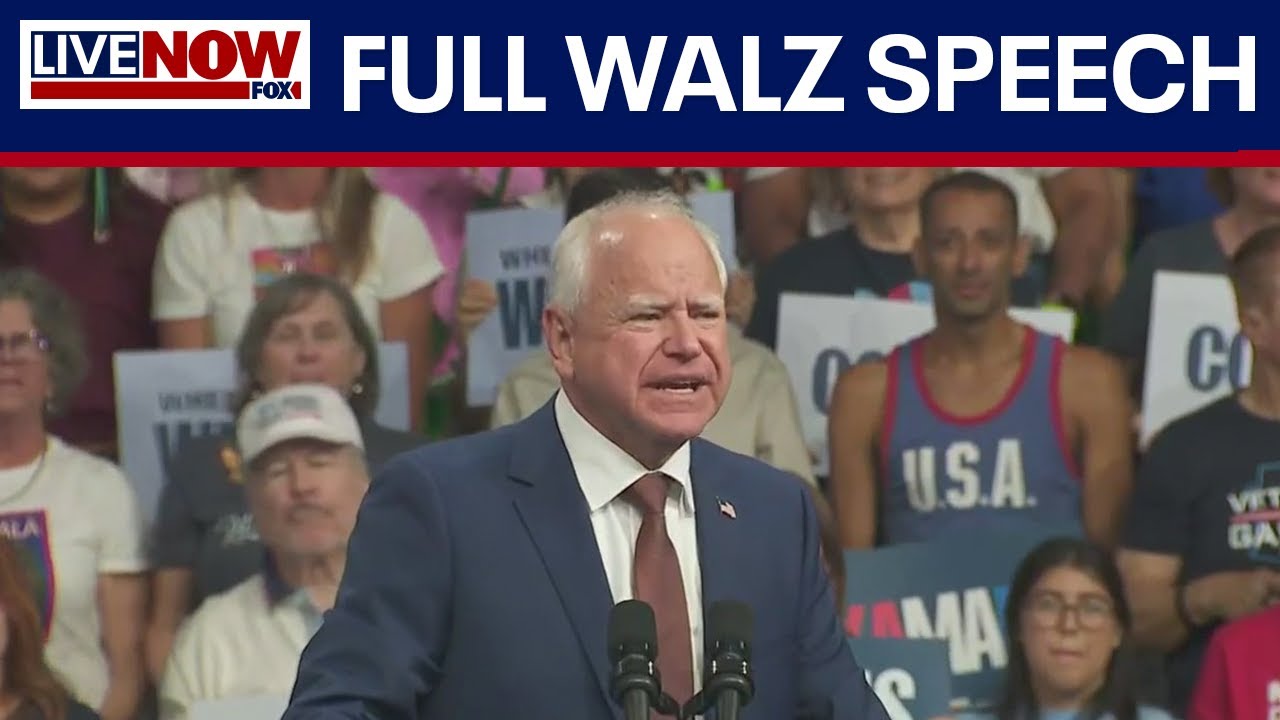 Tim Walz rallies in battleground state of Arizona | LiveNOW from FOX