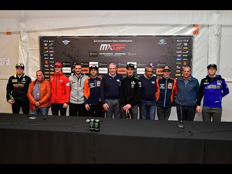 2019 FIM Motocross World Championship Opening Press Conference