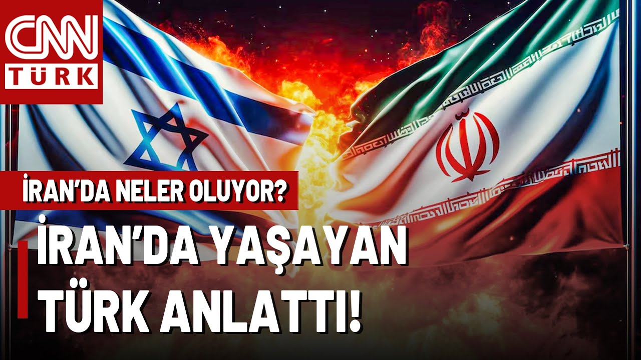 İsrail'in Vurduğu İran'da Neler Oluyor? İran'da Yaşayan Türk Davud Ahmadpor CNN TÜRK'te Anlattı!