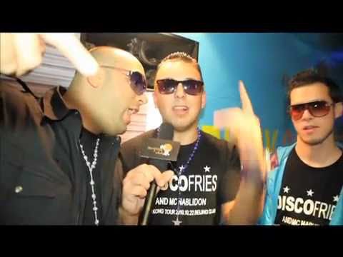 The Disco Fries & MC Nablidon at Beijing Club:: The Disco Fries & MC Nablidon at Beijing Club