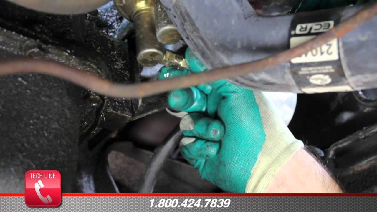 How to Install Mechanical Fuel Pump in 1973-1982 Ford ... e350 fuel filter 