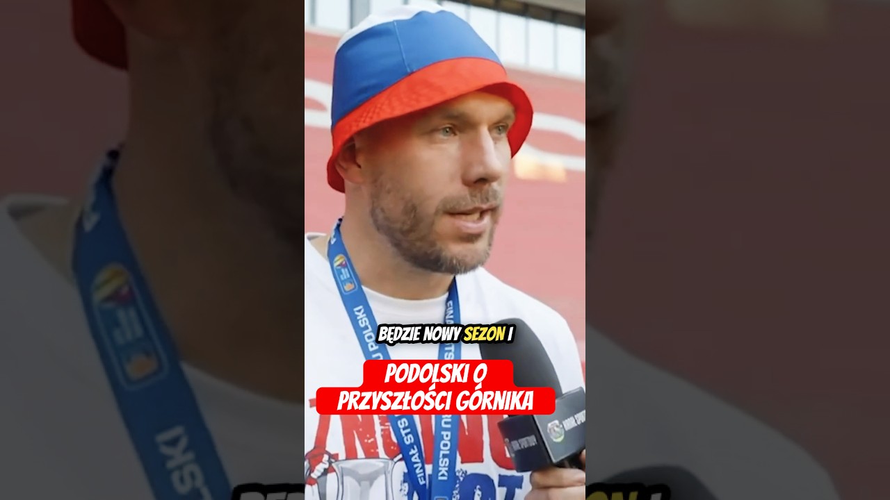 Podolski o przyszłości górnika w nowym sezonie #shorts