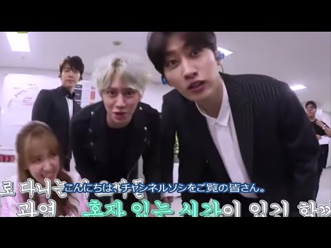 Super Junior の 普段の姿。楽しそう♪ 日本語字幕
