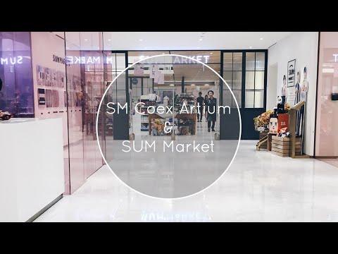 Korea Vlog #2: SM Coex Artium & SUM Market