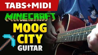 Minecraft - Moog City (Guitar Tutorial)