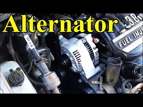 Changing the alternator on a ford windstar #2