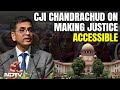 CJI Chandrachud | Chief Justice Exclusive: My Mission Is Use Of Technology In Courts