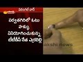 EVMs not working in several booths in Warangal