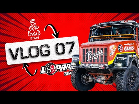 DAKAR Instaforex Loprais Praga Team - VLOG 07