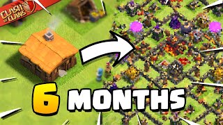 The Finale? My 6 Months Progress in Clash of Clans!