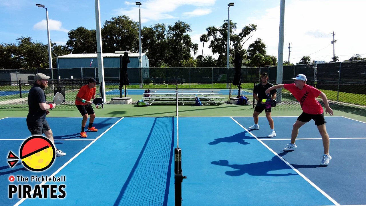 Pickleball with a Kitchen Camera at Pictona