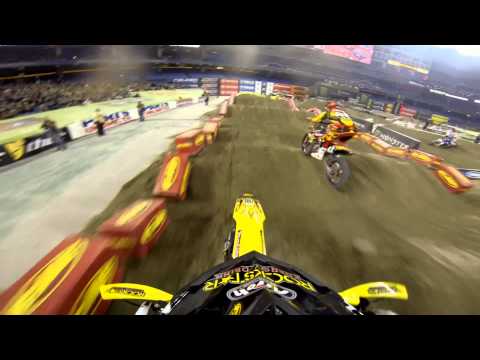 GoPro HD: Blake Wharton Heat 2013 Monster Energy Supercross from Toronto 