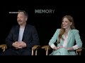 Memory stars Peter Sarsgaard & Jessica Chastain | Full AP interview  - 06:54 min - News - Video