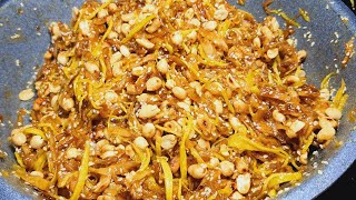 CHUỐI KHÔ NGÀO GỪNG - Cách làm Mứt Chuối Khô Ngào Gừng dẻo ngon không bị lại đường Đón TẾT