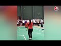 Supriya Sule Plays Badminton: खिलाड़ियों के साथ बैडमिंटन खेलती नजर आईं सांसद साहिबा | Baramati News  - 01:02 min - News - Video