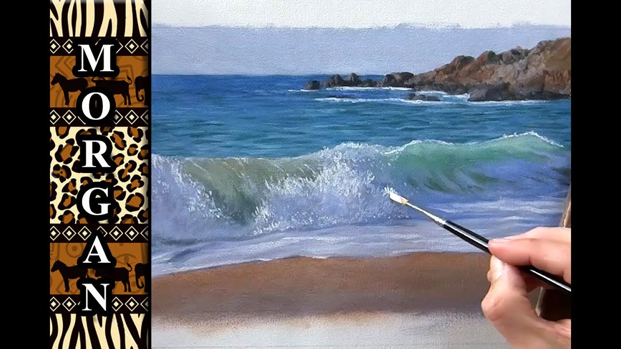 Como pintar el mar