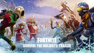 Fortnite - Survive the Holidays Announce Trailer