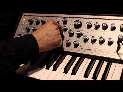 Moog Sub Phatty demo by Amos Gaynes|NAMM 2013|Switched On Demos (Direct Audio!)