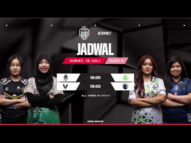 🔴 LANGSUNG | HARI 4 | MWI di Babak Knockout EWC 2025 | (IND)