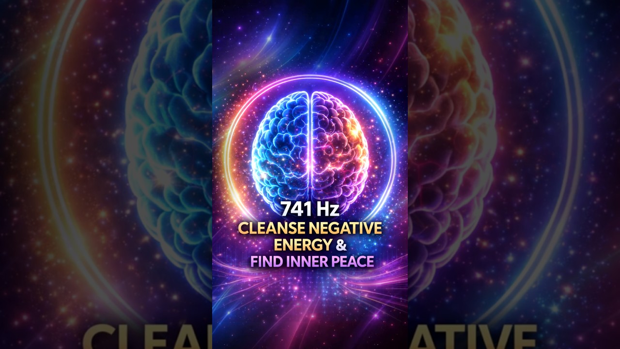 🧠 30 Seconds & This Frequency Cleanses Your Mind of Negative Energy (741Hz Solfeggio)