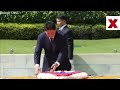 Mongolian President in India LIVE: Mongolian President Ukhnaa Lay Wreath at Rajghat in India | NewsX  - 00:00 min - News - Video