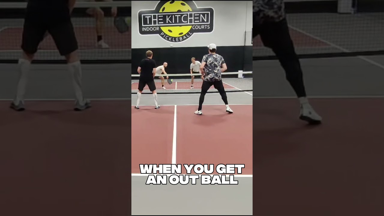 When you get an Out Ball in Pickleball