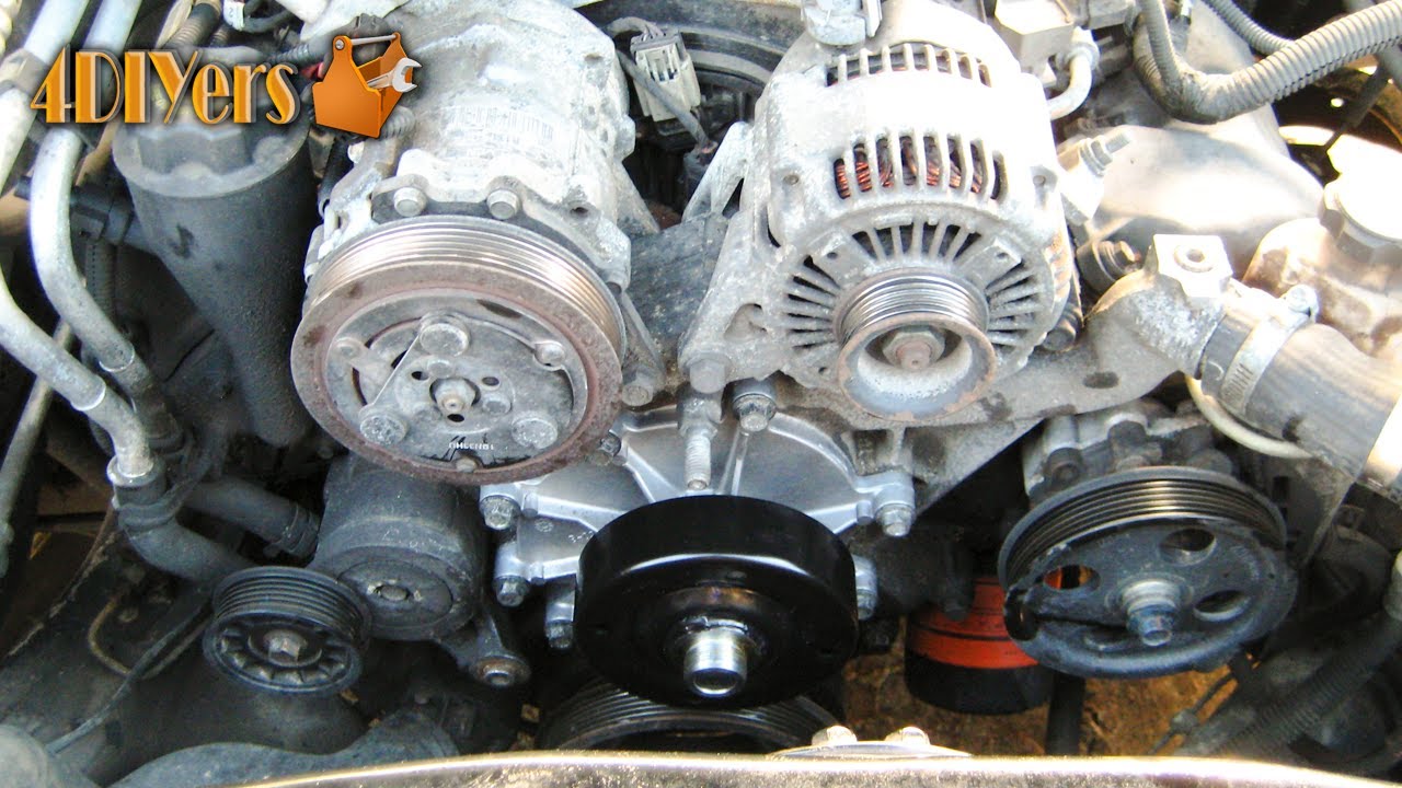 How to change a water pump jeep cherokee #4