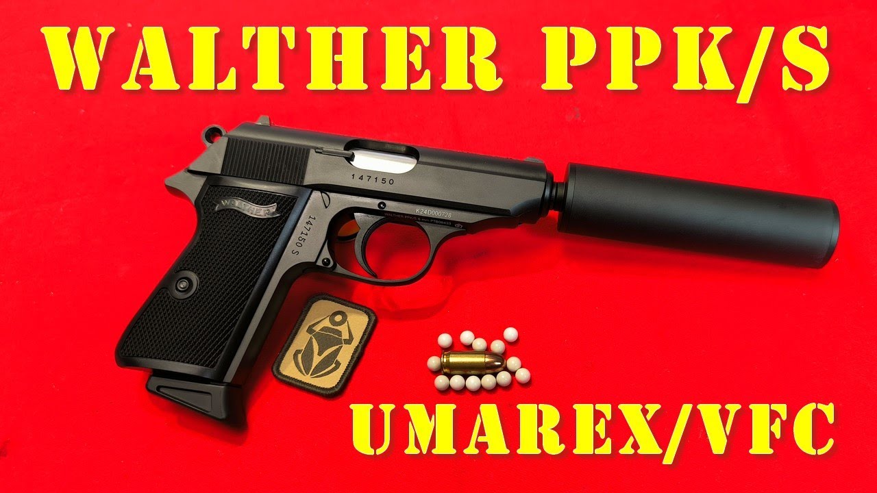 Airsoft - Umarex/VFC - Kit Walther PPK/S "silencé" [French]