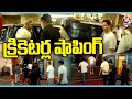 Australian players Steve Smith and Glenn Maxwell did shopping in GVK Mall, Hyderabad