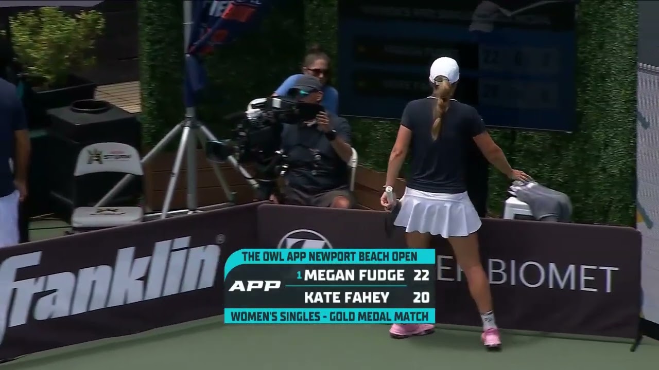 Megan Fudge v Kate Fahey | Game Point | Gold Medal | Women's Singles | APP Tour | Pickleball