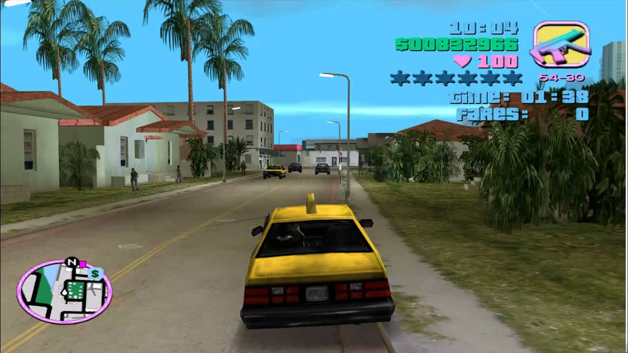 GTA 100 Taxi passenger dropoff HD and Widescreen - YouTube