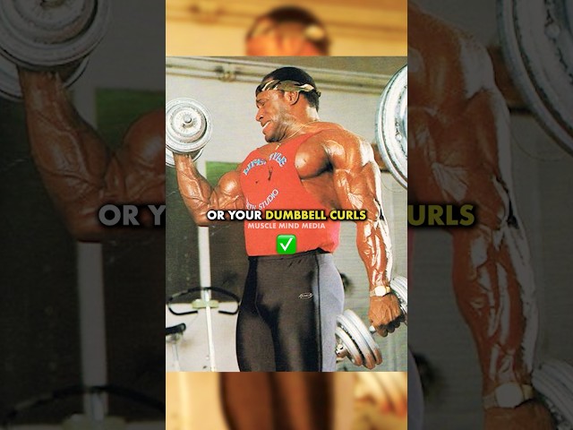 Lee Haney: The Only Bicep Exercises You Need  💪💥 #shorts