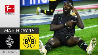 Goal Festival! | Borussia M’gladbach — Borussia Dortmund 4-2 | All Goals | MD 15 – Bundesliga 22/23