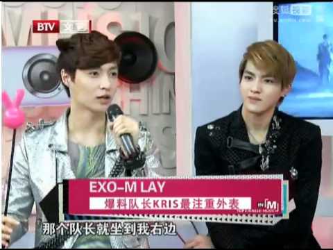 {ENG SUB} EXO-M reavealing game cut on Music Billboard 120425