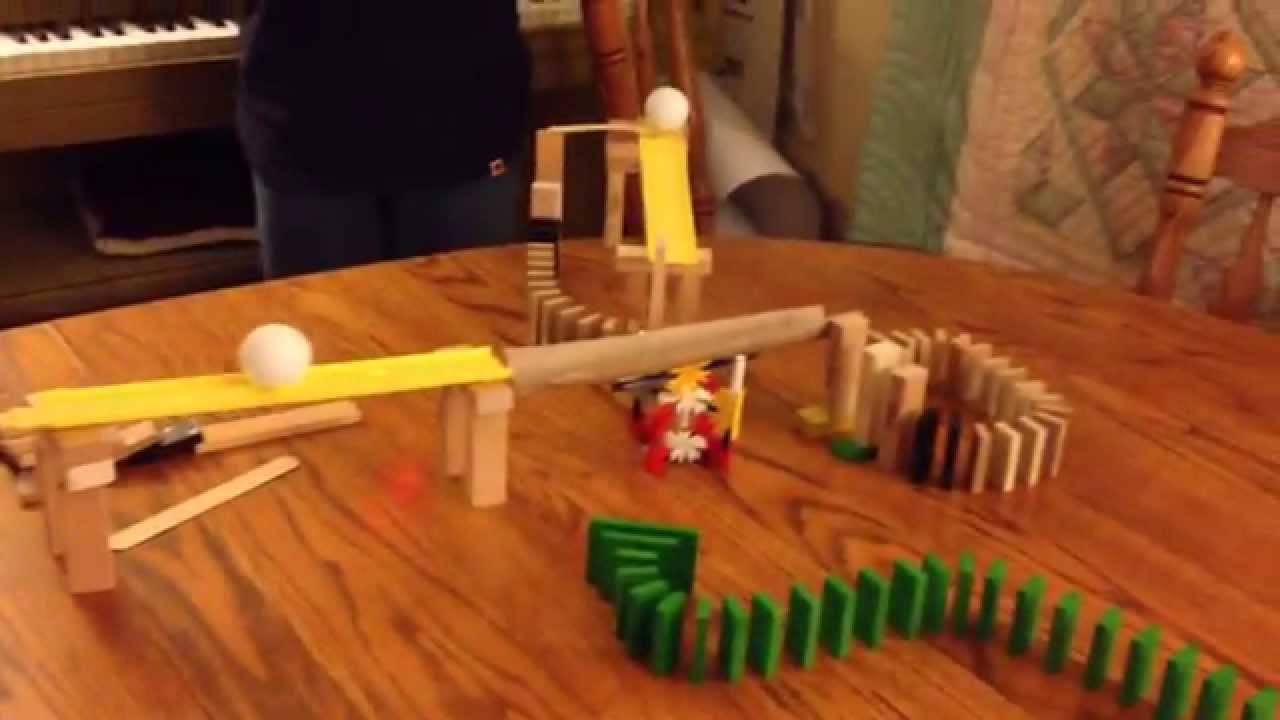 Rube Goldberg Machine 5 Happy Birthday - YouTube