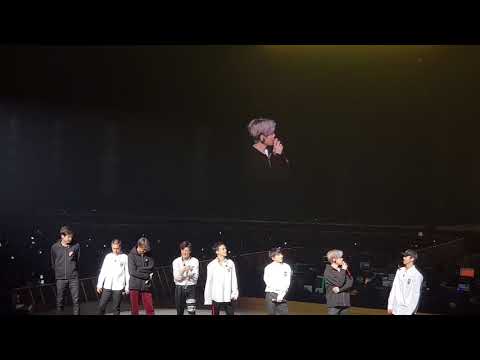 171124 EXO 엑소 엘리시온 앵콜 엔딩 멘트 (20min)