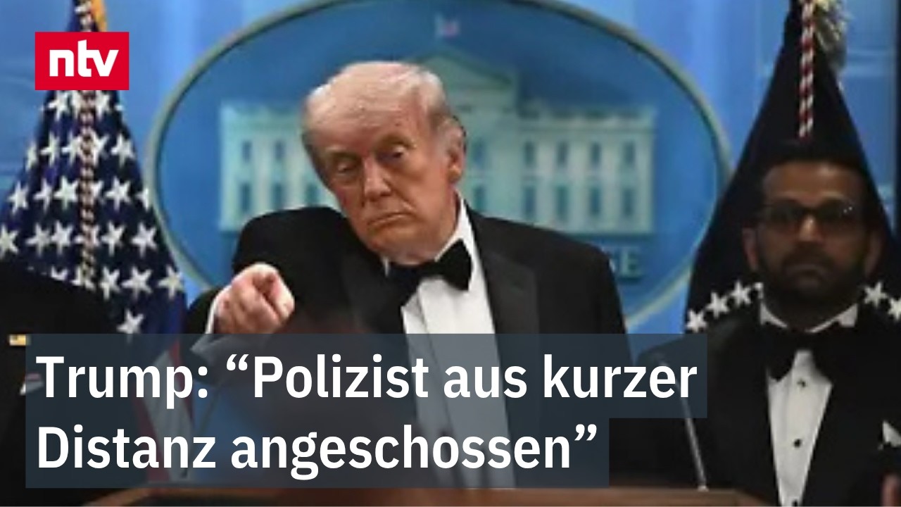 "Es war sehr schön zu sehen" - Trump zum Angriff bei Dinner in Washington| ntv