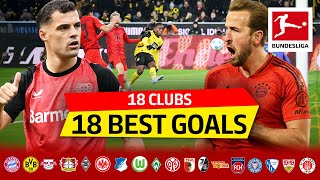 Kane, Xhaka, Marmoush & Co – 18 Clubs — 18 Goals | The Best Goal from Every Team in 2024/25 so far