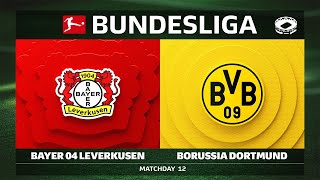 Bayer 04 Leverkusen vs. Borussia Dortmund | Matchday 12 — Bundesliga 2025/26