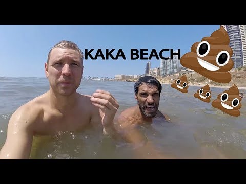 SWIMMING IN POO | BEIRUT pt2 | KAKA BEACH | Vlog#34