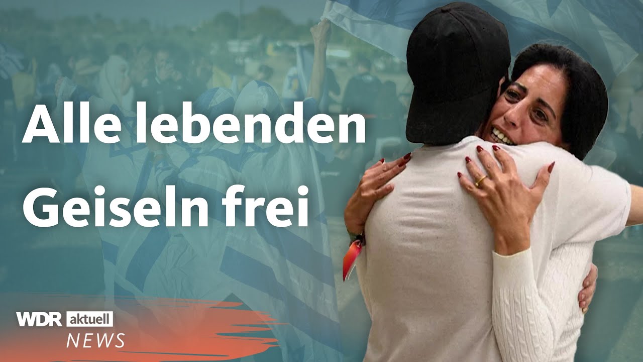 Israel: Alle lebenden Geiseln sind zurück – Trump spricht vor Parlament | WDR Aktuelle Stunde