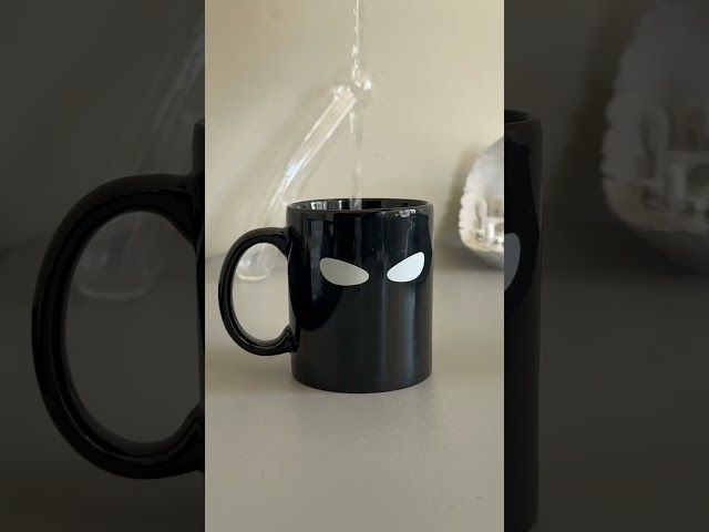 🔔 Creative Ninja Ceramic Mug with Mask Sword and Spoon - Product Link in Bio ( # 2436 ) ‪