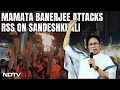 Sandeshkhali News | Mamata Banerjee Breaks Silence On Sandeshkhali, Blames RSS