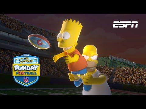 The Simpsons Funday Football'